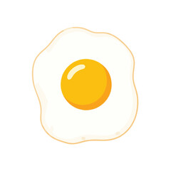 Sunny Side Up Egg Illustration
