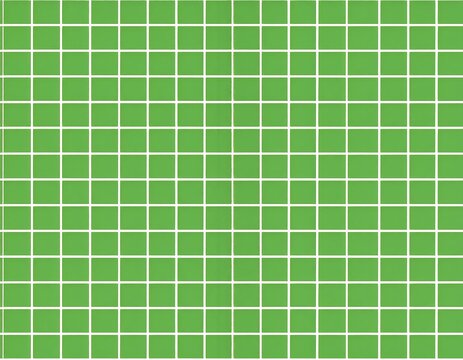 A grid of green squares separated by white lines forming a pattern