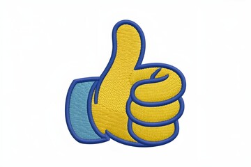 Yellow Gesture: Bold Lines of Encouragement