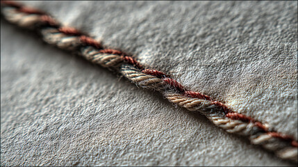 Evidence envelope seam detail showing sealed edge confidentiality chain custody governance justice system macro lighting