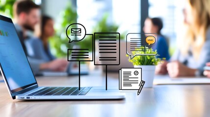 Digital Qualitative Research and Focus Group Data Analysis in Modern Office