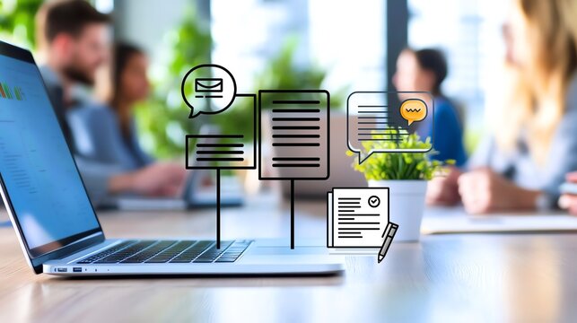 Digital Qualitative Research and Focus Group Data Analysis in Modern Office