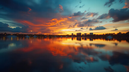 Everglades Timelapse Over Fort Lauderdale Sk 2410602C