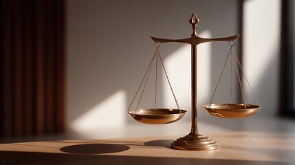 A dramatic illustration presents scales no longer level, emphasizing imbalancing factors that disrupt fairness, stability, and equilibrium. cinematic color correction, natural uneven lighting yet