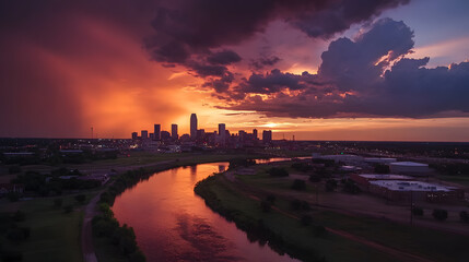 Tornado Season Timelapse Over Oklahoma City Cc472303