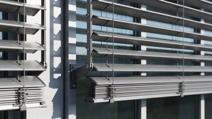 Kinetischer Sonnenschutz: Pr&auml;zisions-Aluminium-Lamellen und intelligentes Fassadenmanagement