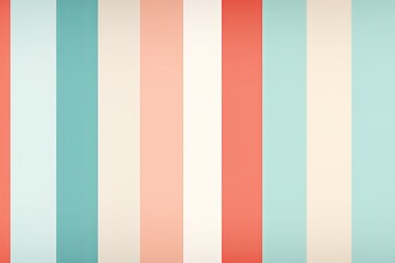 Obraz premium Pastel colored abstract retro background featuring straight lines in vector illustration style