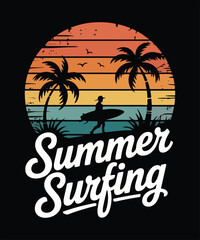 Summer surfing