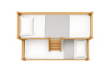 Cozy bunk bed design for bedroom decor and interior inspiration