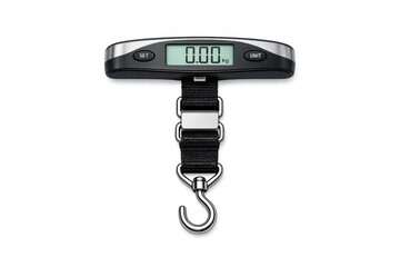Digital luggage scale with hook for accurate travel weight measurement