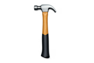 Realistic hammer illustration for construction and diy projects