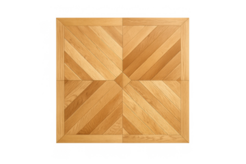 Geometric wood pattern design with symmetrical composition for interior decor and wall art