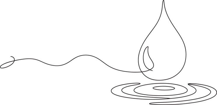 raindrop outline clipart