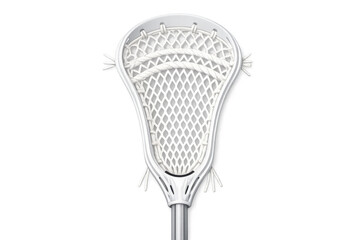 Lacrosse stick illustration for sports equipment design and poster