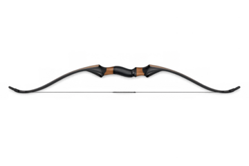 Elegant curved bow design for archery enthusiasts and sport enthusiasts