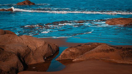 On the shores of the Atlantic Ocean, Morocco