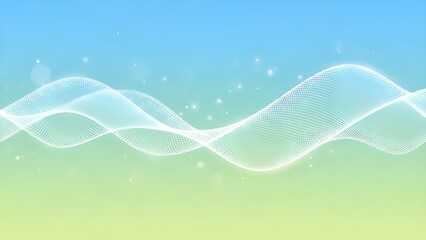 Fondo de imagen digital de forma de onda de gradación azul claro y amarillo Fondo de imagen digital de forma de onda de gradación azul claro y amarillo