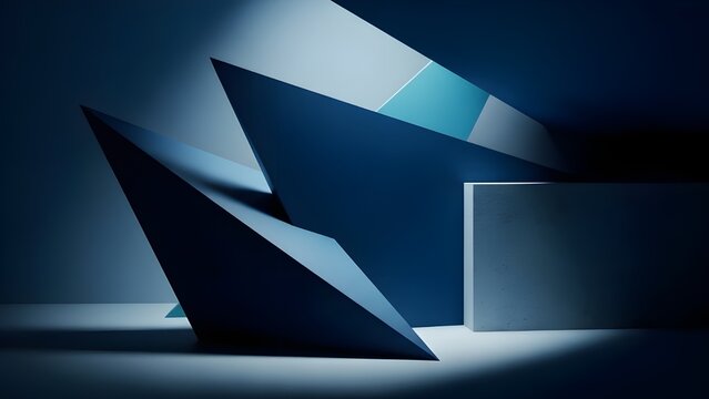 Fondo abstracto minimalista de estructuras cuadradas hechas de metal, renderizado 3d
