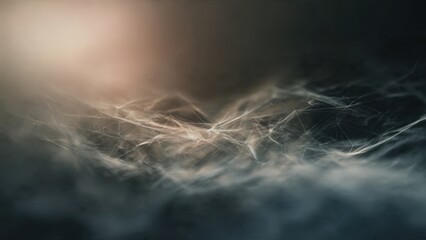 Abstract futuristic network connection