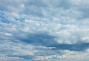 Fototapeta premium Picturesque view on beautiful sky with clouds