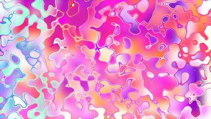 Abstract organic liquid texture with flowing amorphous shapes and expressive digital surface