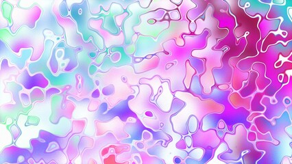Abstract organic liquid texture with flowing amorphous shapes and expressive digital surface