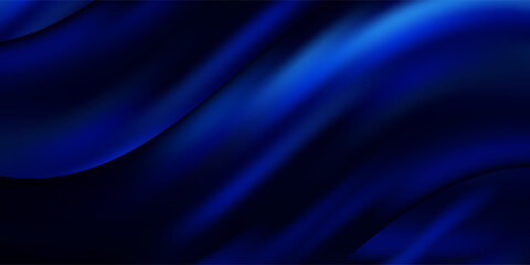 Fototapeta premium Bright blue abstract gradient with coarse grain texture, aesthetic horizontal design for background elements. Vector ilustration