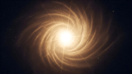 Fototapeta premium Abstract Galaxy Swirl: Cosmic Energy Background
