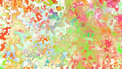 Abstract organic liquid texture with flowing amorphous shapes and expressive digital surface