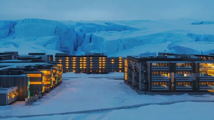 Data center in the Arctic. - Powered by Adobe