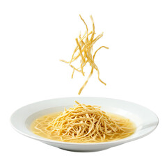 [Transparent Background PNG]Chicken Broth with Shredded Dried Tofu Dish