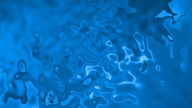  Abstract Liquid waves motion flowing background Seamless looping Blue Color Liquid Reflection  background Video animation Ultra HD 4K 3840x2160