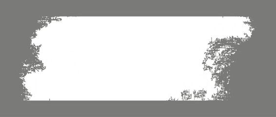 Torn paper frame background. White blank sheet wallpaper with jagged edges. Ripped grunge element bundle for poster, text box, banner. eps10