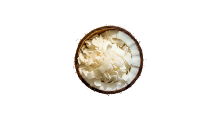 Hollowed-Coconut-With-Shredded-Coconut-on-White-Background.png