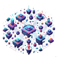 Decentralized Creator Economy Network Illustration