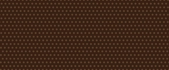 Vertical abstract seamless pattern with brown polka dots on dark brown background. brown dots on dark brown background. background pattern coffee © Muzamil