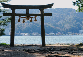 京都府_宮津市_天橋立(日本三景)_天橋立神社