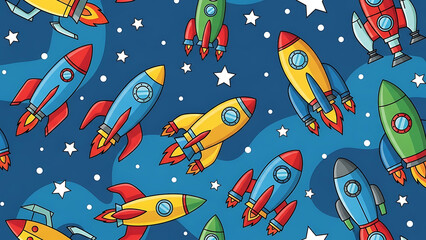 Playful colorful abstract pattern background perfect for creative branding, textile design, digital paper, and modern graphic projects.