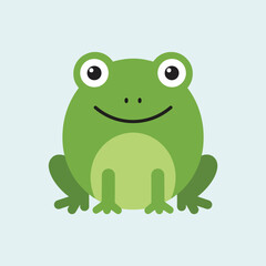 Fototapeta premium Happy Green Frog