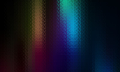 Obraz premium Dark Background with Vibrant Neon Vertical Highlights and Intricate Mesh Texture