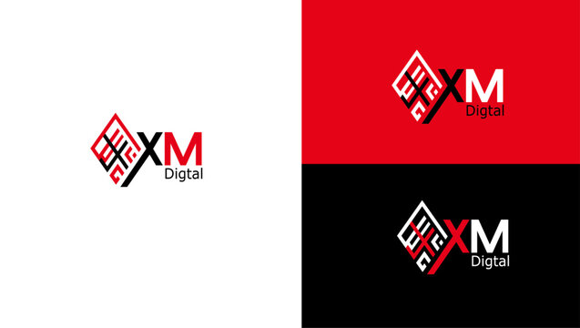 logo xm digital  serving digital growth for modern businesses 