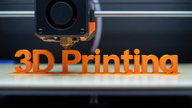 3D Printing Technology in Action.