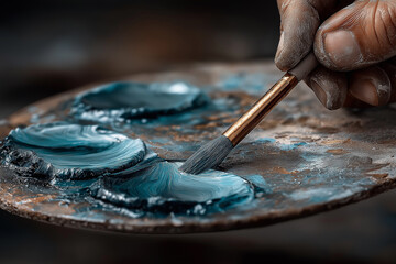 Obraz premium The joy of creation.