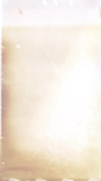 Vertical retro frame transition for urban street style video clips