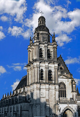 Fototapeta premium St. Louis cathedral, years of construction 1544—1700. City Blois, France