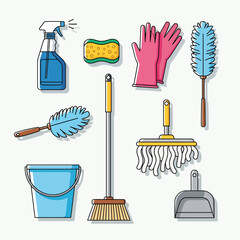 Cleaning Supplies and Tools