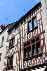 old building with windows in Orleans 