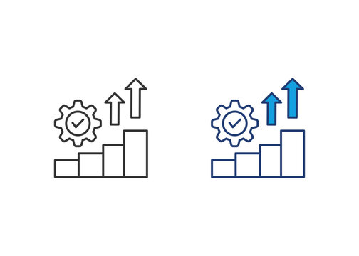 Improvement Icon Set Multiple Style Collection