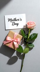Mother's day gift and rose celebration