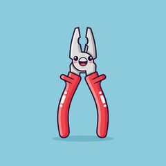 Cartoon Needle Nose Pliers
